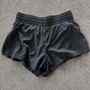 Fabletics Black Athletic Running Shorts